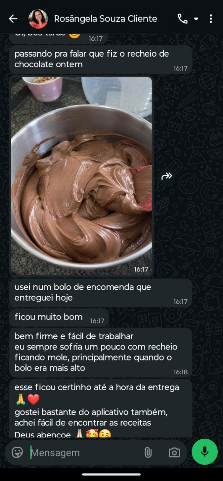 Feedback real de cliente do Recheia 4